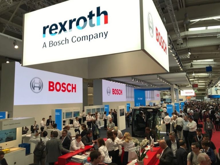 Bosch Rexroth Debuts New Branding At Hannover 2018 - Manufacturing ...