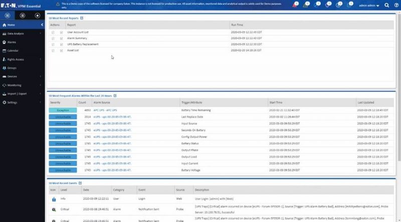 Eaton Updates Remote Power Monitoring Software - Manufacturing 