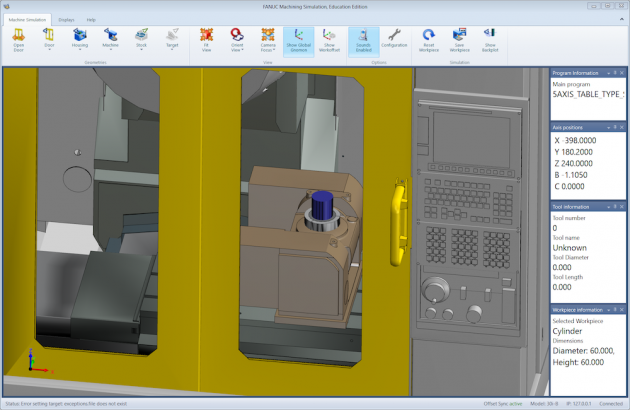 simulator cnc fanuc program